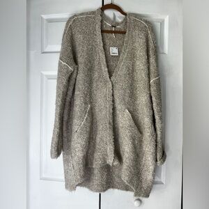 Free people oversized cardigan NWT